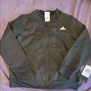 Adidas bomber jacket size small kids new